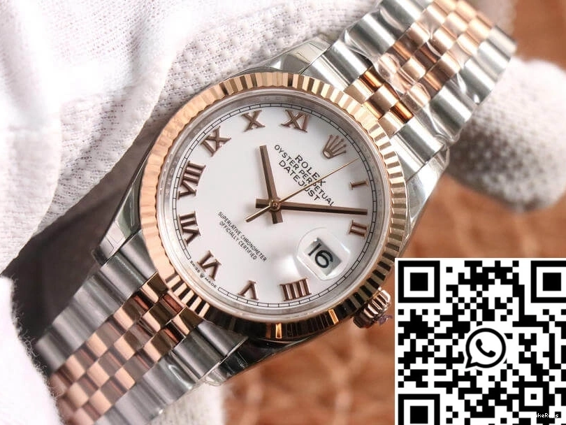 Rose Datejust Factory M126231-0015 EW Rolex Gold 0903